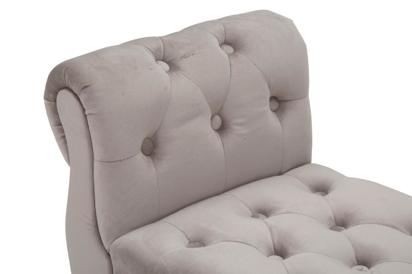 Zitbank Paris Grigia Gold 60x120x40 cm