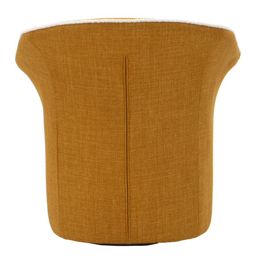Senape Siena Draaifauteuil Mosterdgeel 80x83.5x66 cm