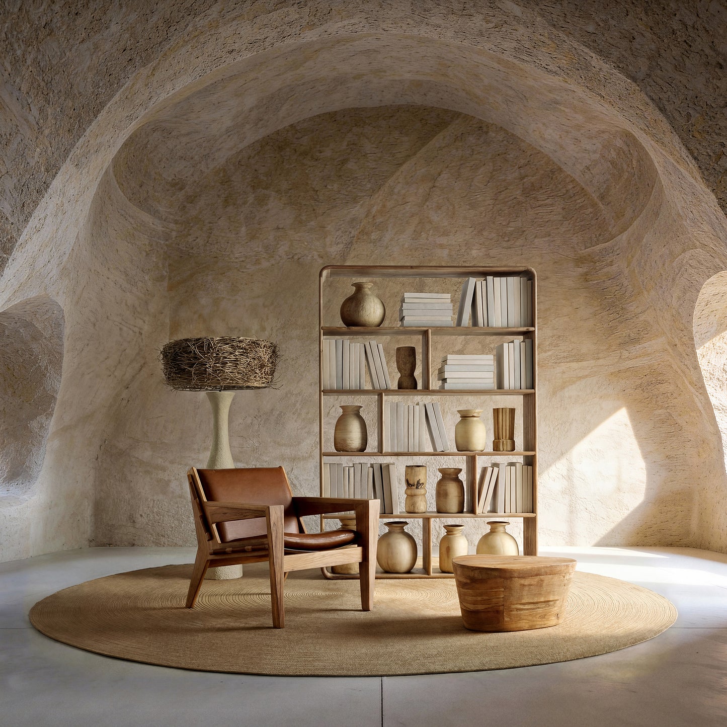 Nyland Vloerlamp Rustiek 77x77x154 cm
