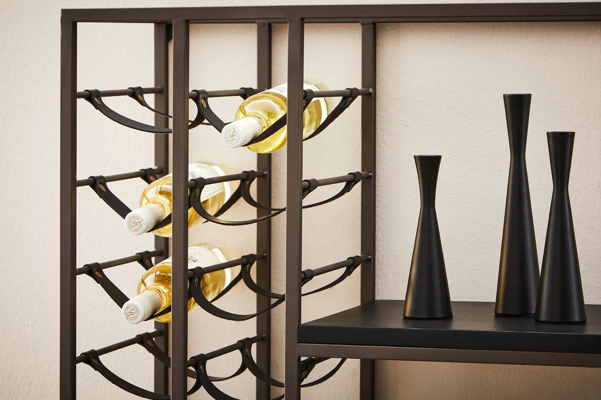 Alivator Cabinet Metal And Wood Shelf