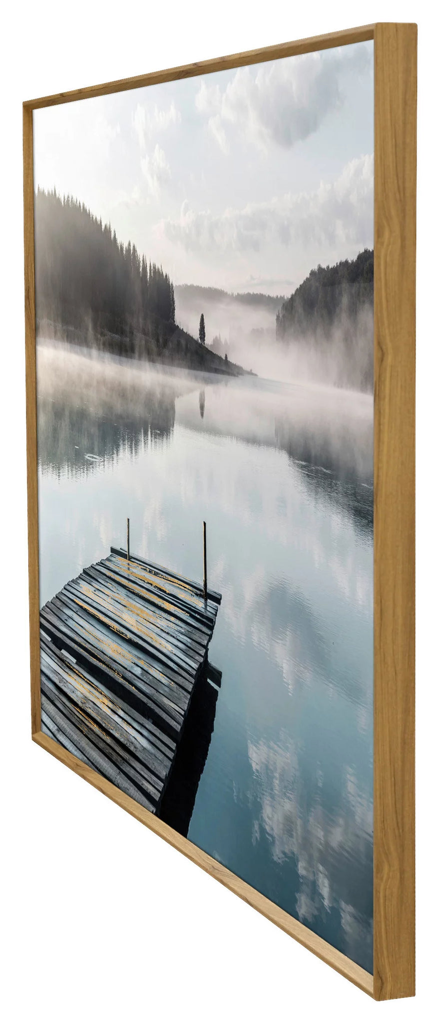 Glass Art Wall Picture Water