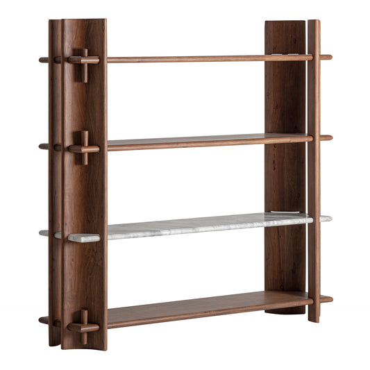 Sagy Boekenkast 185x48x174 cm