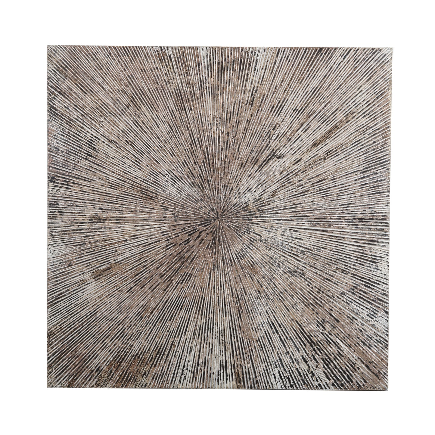 Zapp White Ribbed Wallpanel Square S