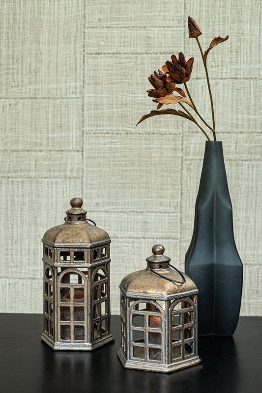 Nalo Bronze Ceramic Lantern S