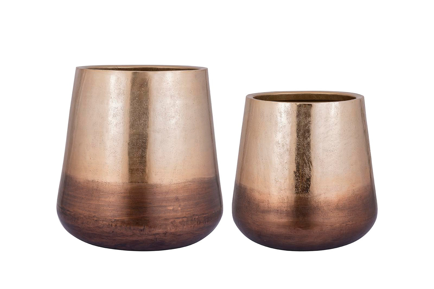 Nouska Gold Aluminum Pot With Copper Bottom L