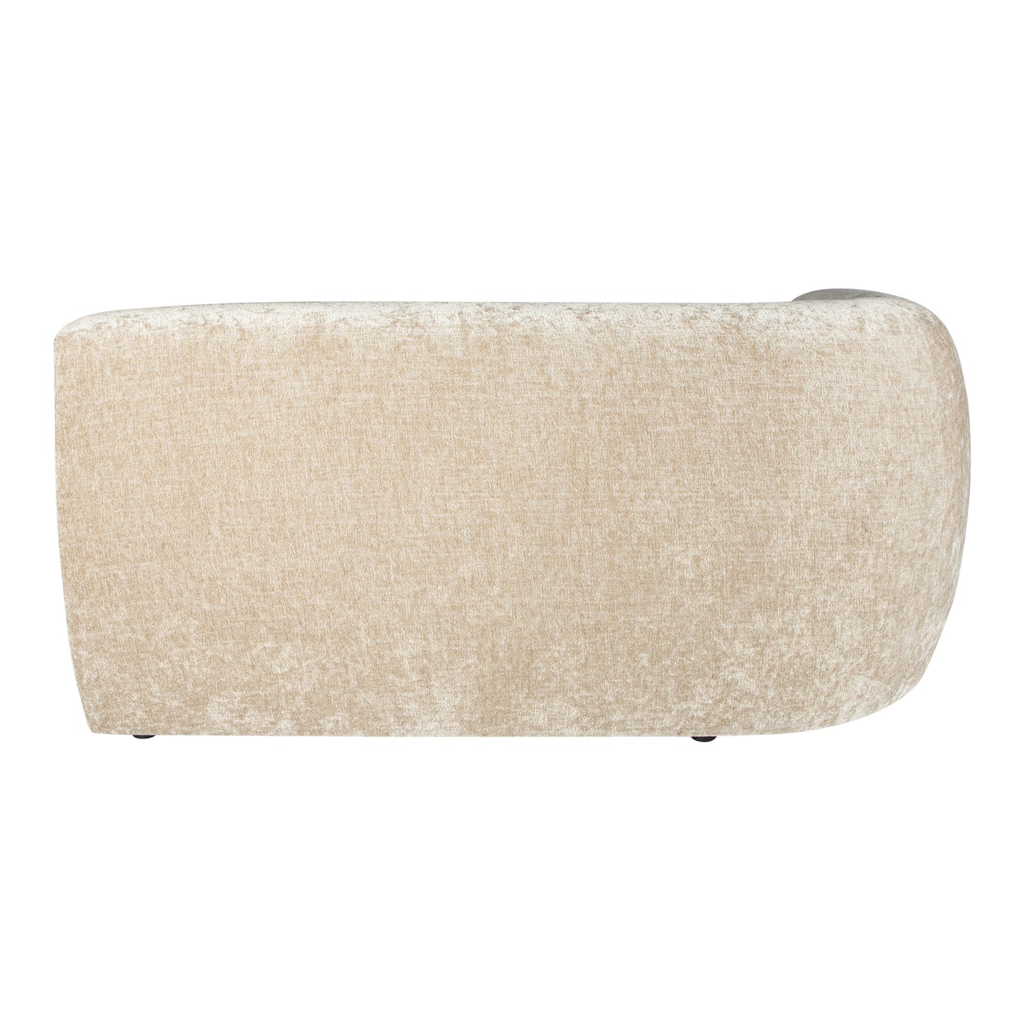 Lujo Sofa Cream Fiore Stof 2-Zits Met Armleuning Links 71x166x100 cm