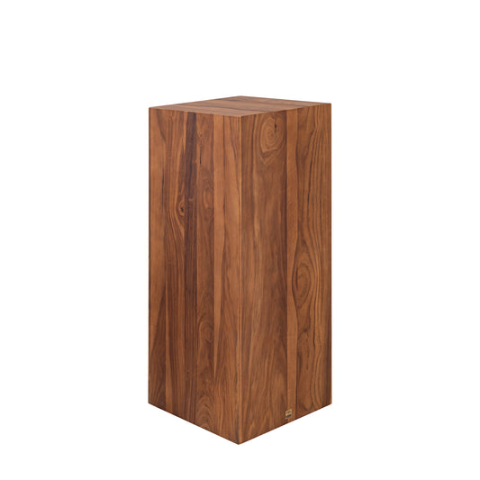 Chevar Brown Sheesham Wood Pedestal SV2