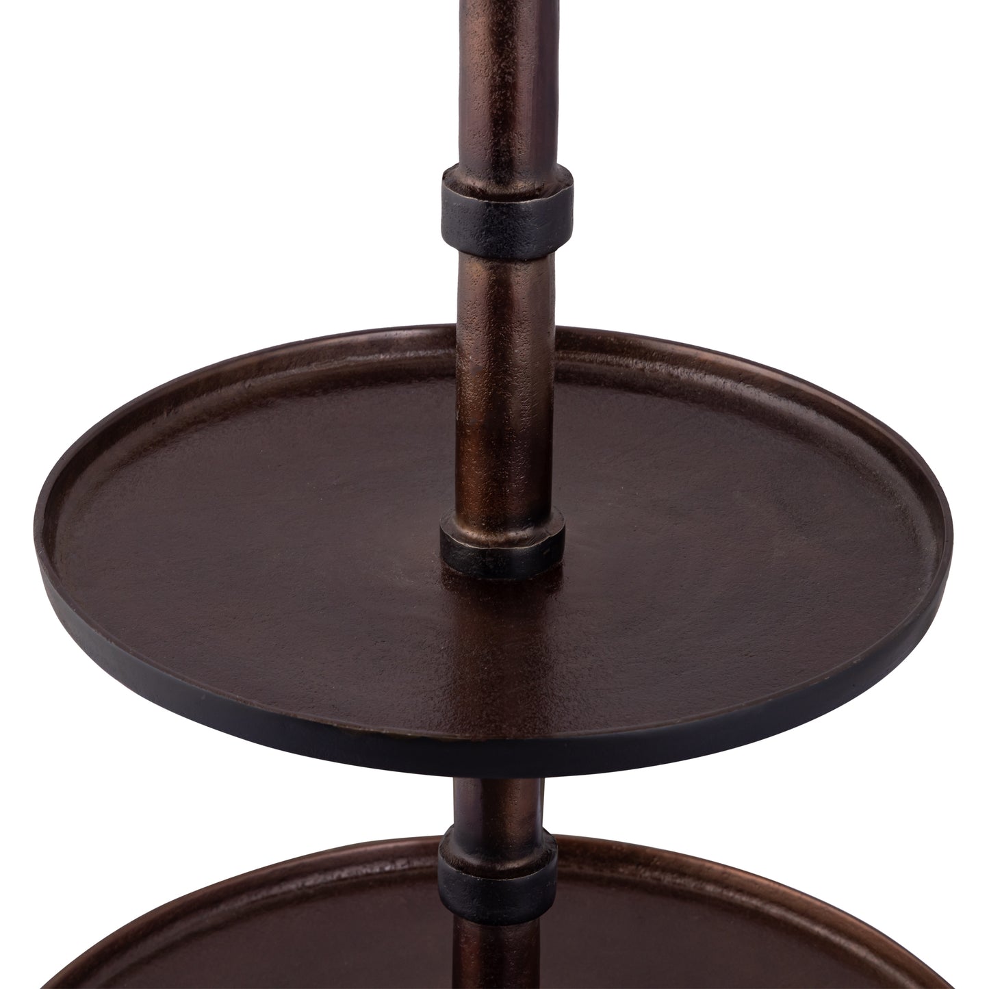 Glinda Copper Alu Etagere Round S