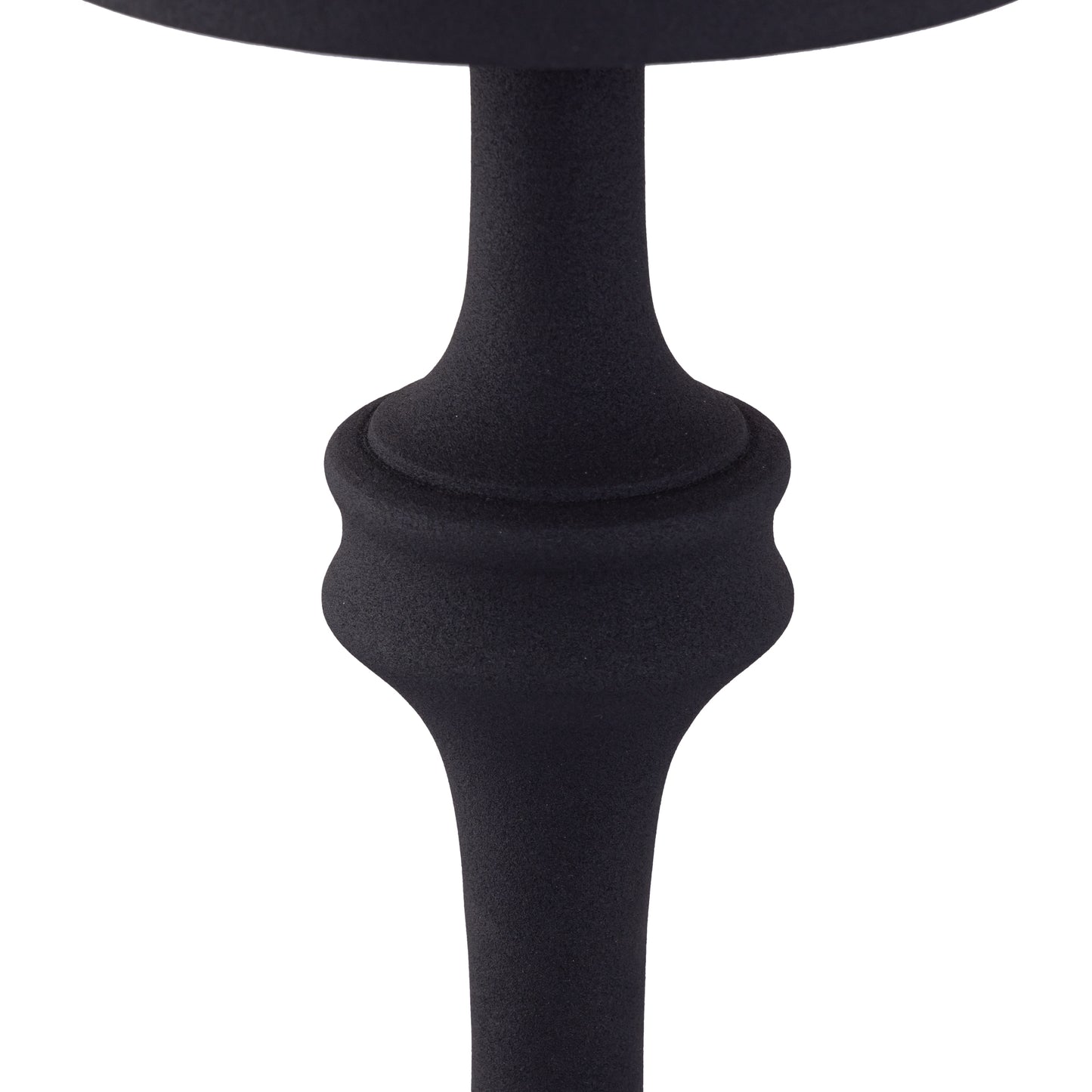 Helen Black Alu Candle Holder Powder Coated S