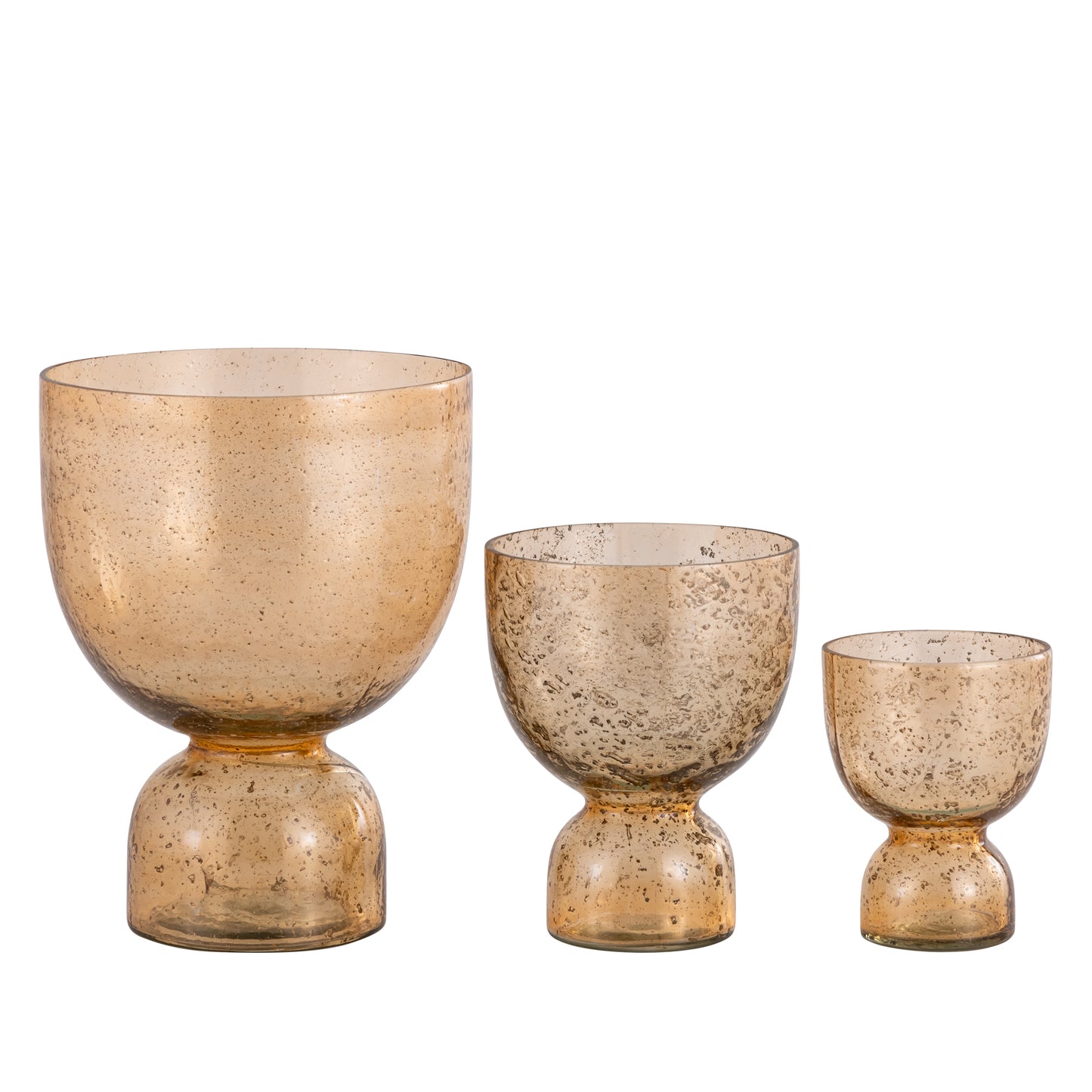 Laurynn Brown Stone Look Glass Stormlight On Base