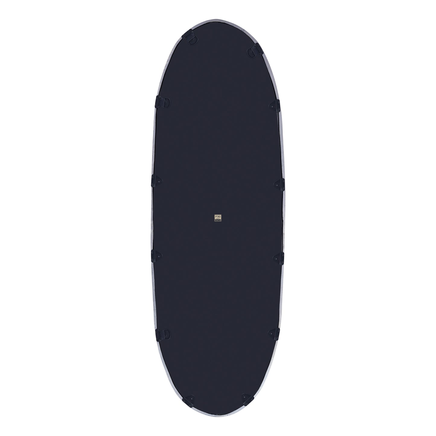 Limera Nickel Alu Oval Mirror Irregular Border L