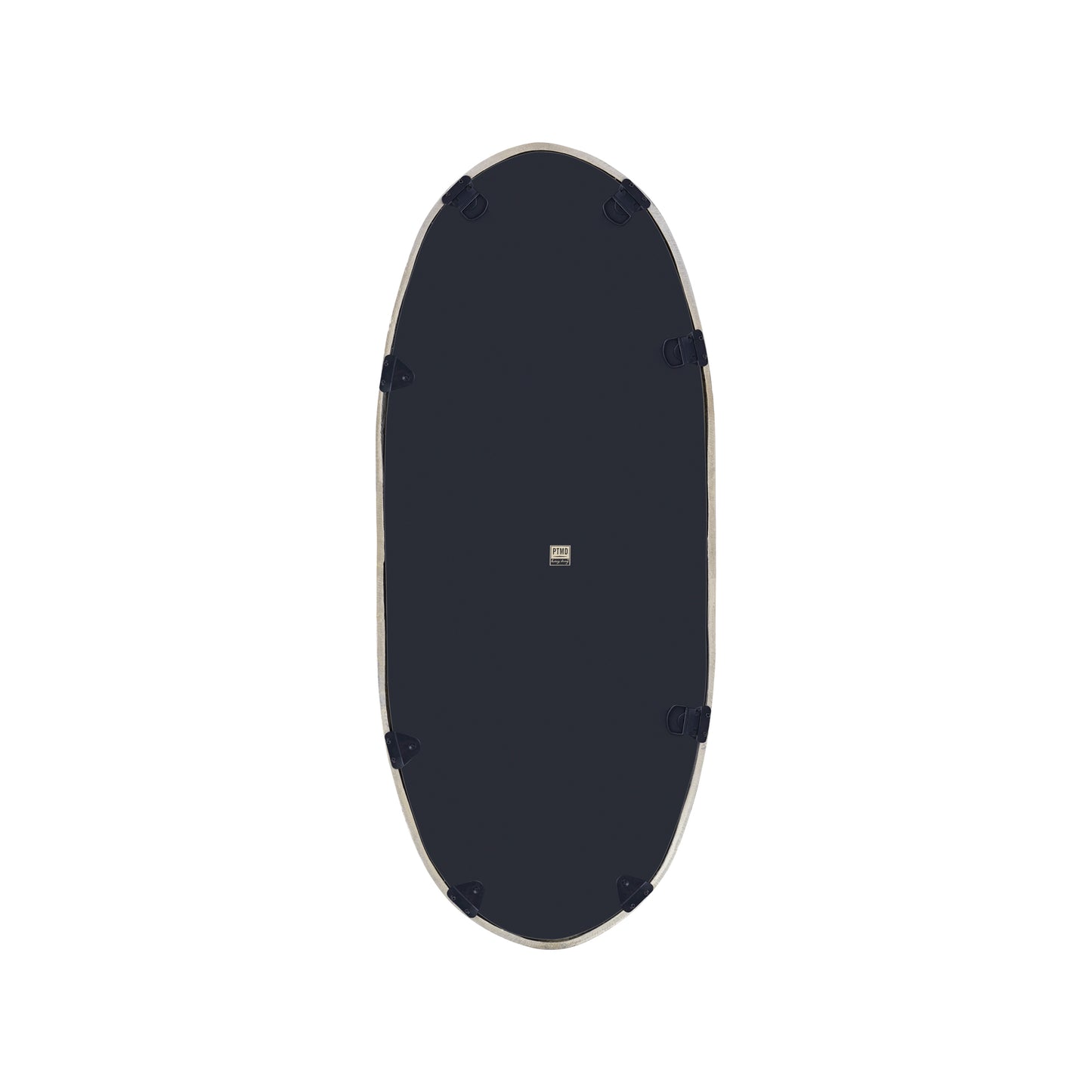 Limera Brass Alu Oval Mirror Irregular Border S