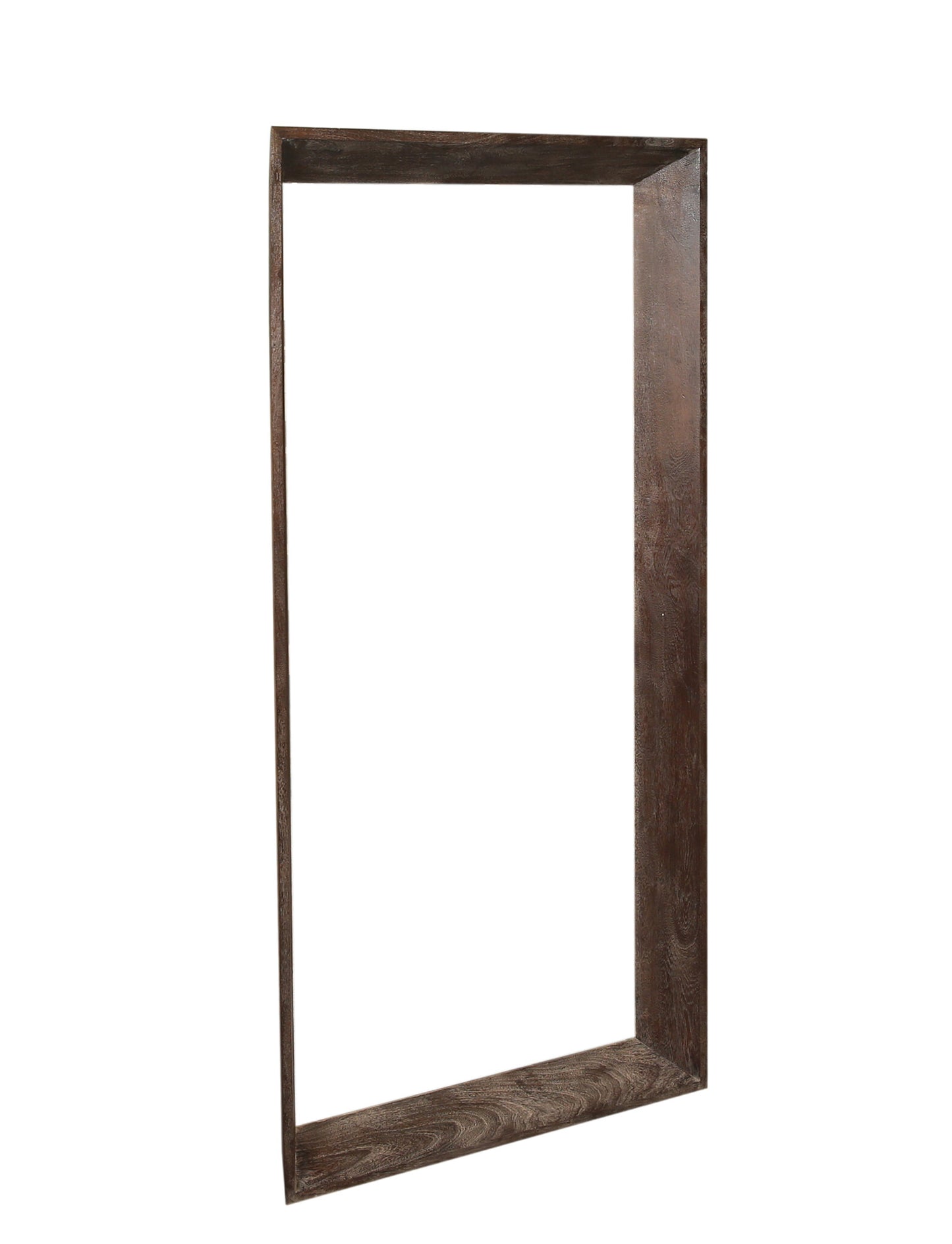 Kyro Bruin Acacia Houten Rechthoekige Spiegel Groot 195x100x13 cm
