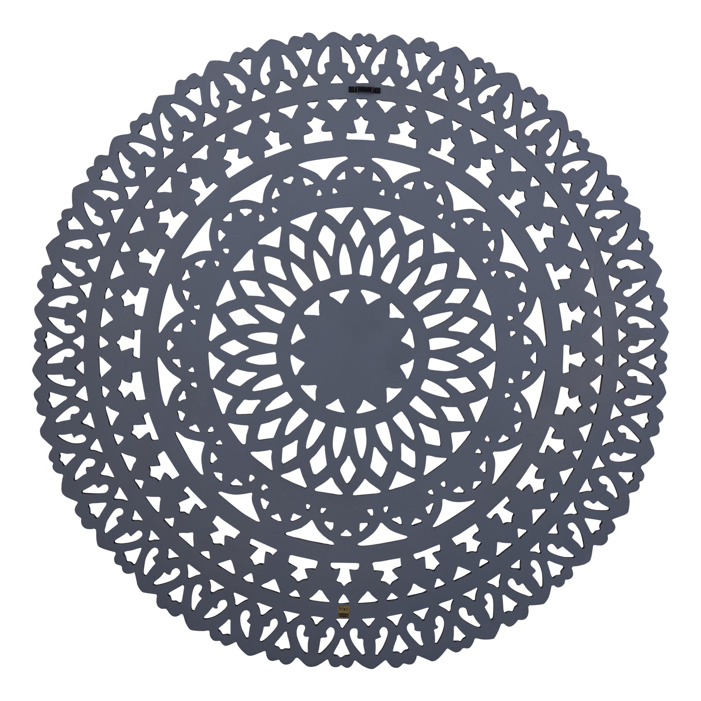 Farris Bruin Rond MDF Wandpaneel Gesneden L 120x120x1.5 cm