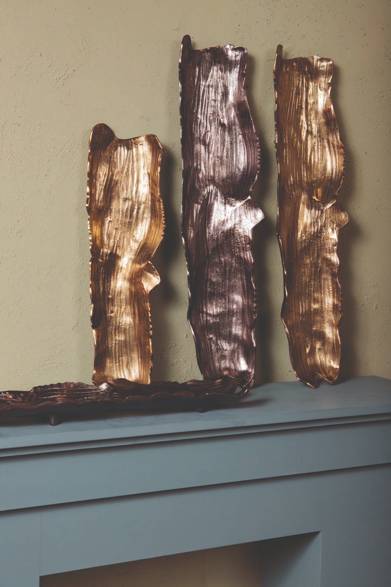 Lukne Nickle Casted Alu Wavy Bowl Rectangle S