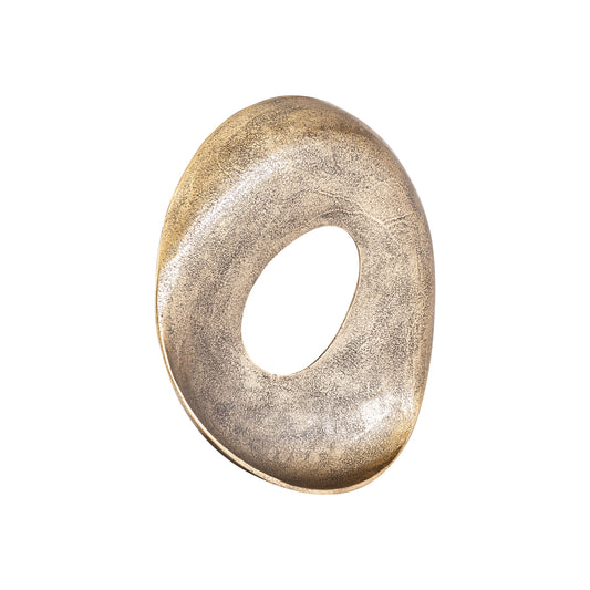 Daweson Gold Casted Alu Wall Panel Open Round S