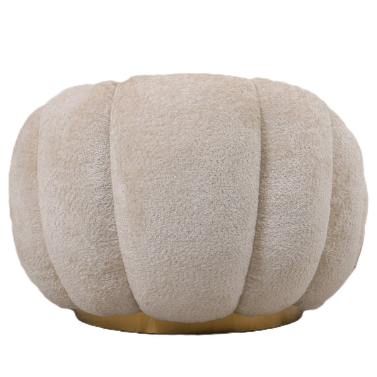 Daisy Fauteuil Cream Euphoria 2 Gold Base