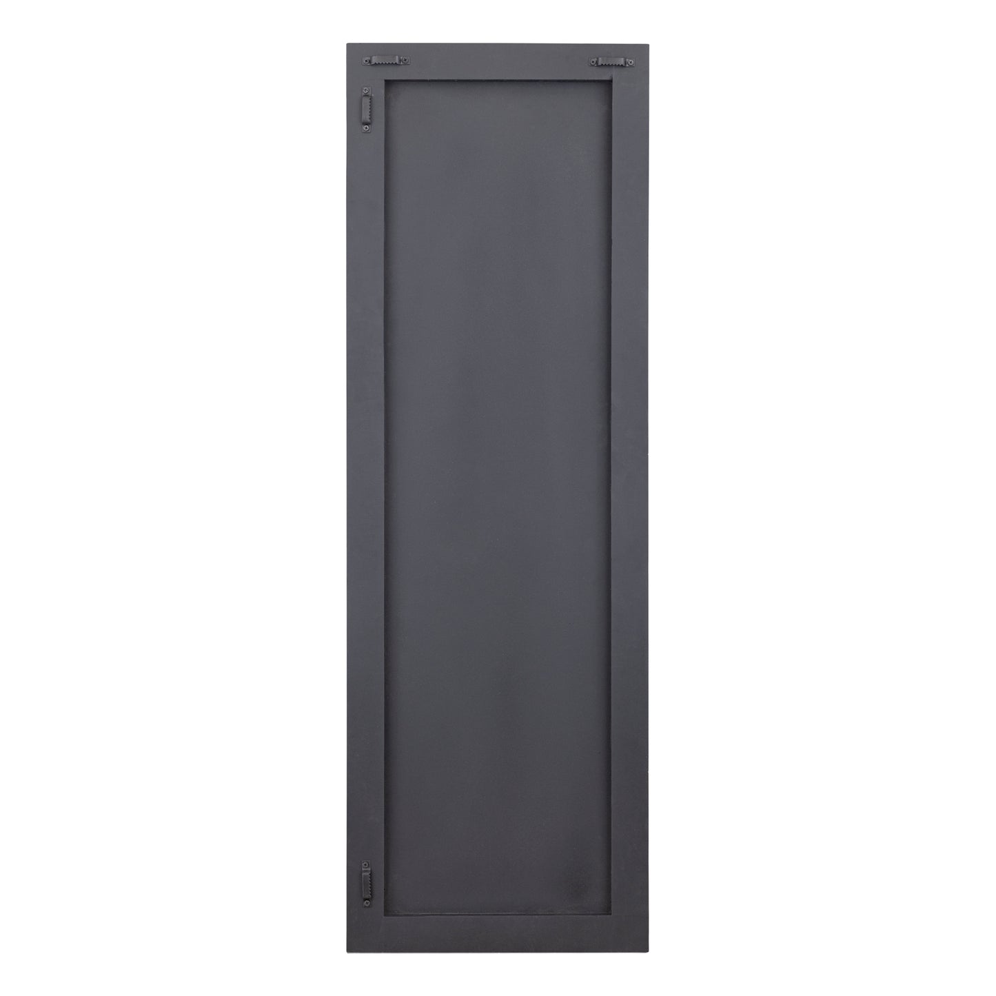 Chadwick Oil Gun Metal Wood Rect Wall Panel Drops