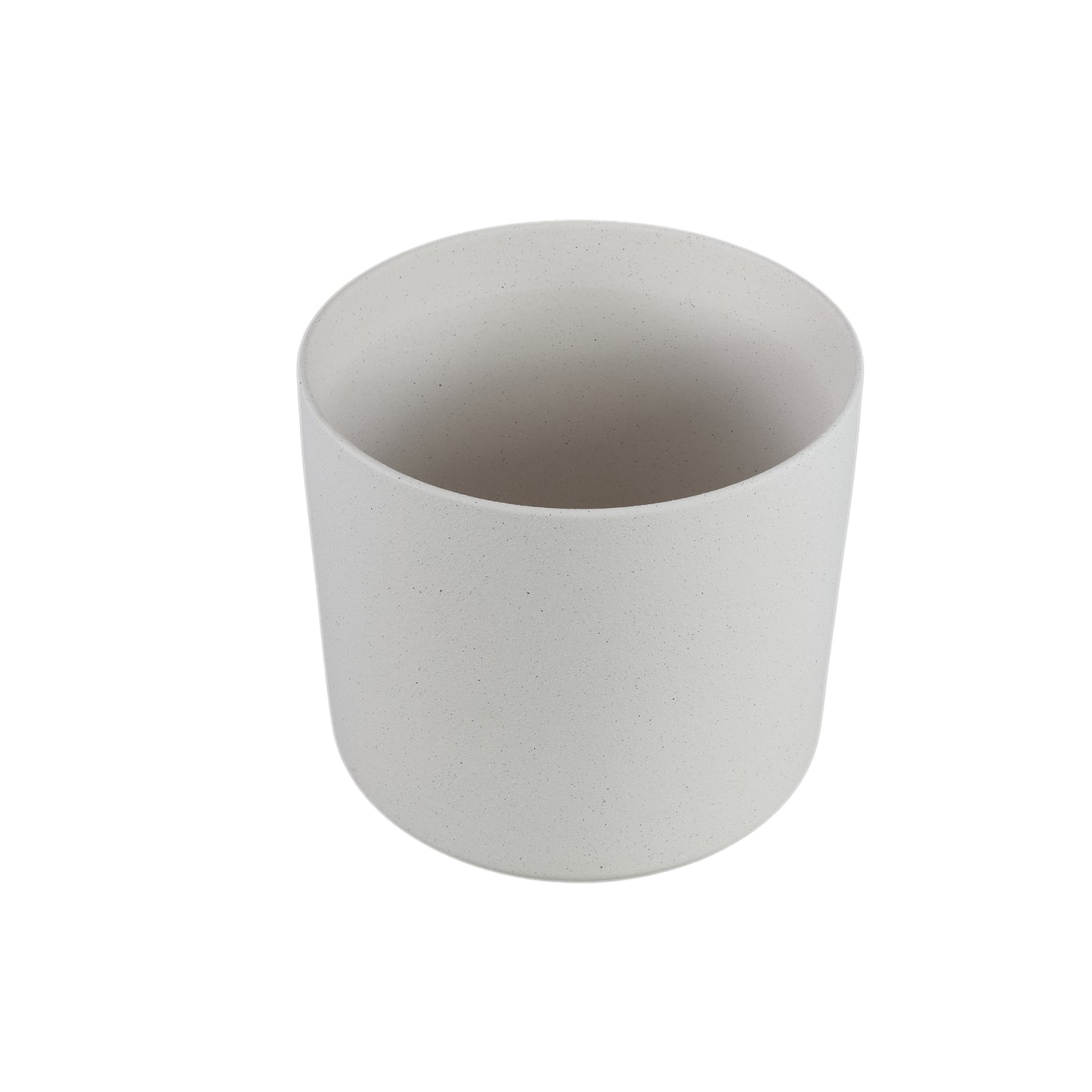 Fatima White Round Ceramic Pot XL