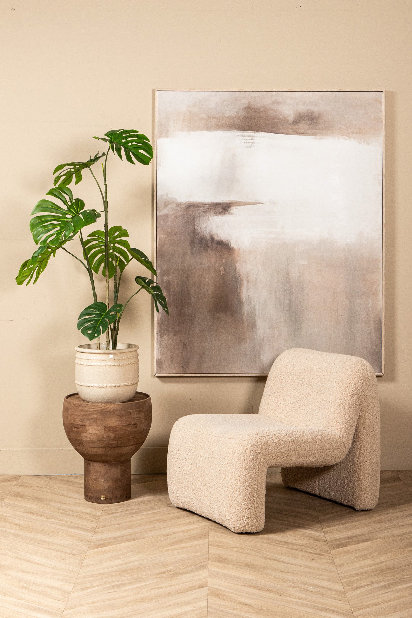 Tree Groen Monstera Plant S 120x82x82 cm