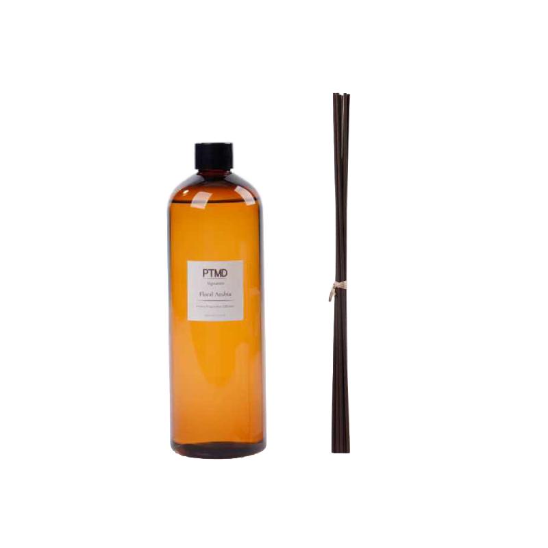 PTMD Signature Refill Bottle Floral Arabia 500ml Set van 6 Stuks 38x6.5x6.5 cm
