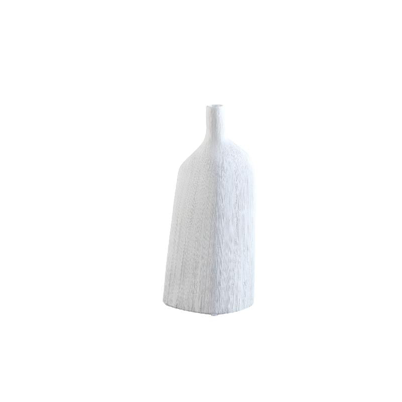 Clyde Witte Keramische Fles Onregelmatige Vorm S Set van 4 31x14x8.5 cm