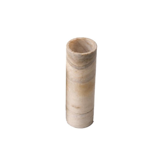 Lakira Wit Onyx Hoog Windlicht L 50x12x12 cm