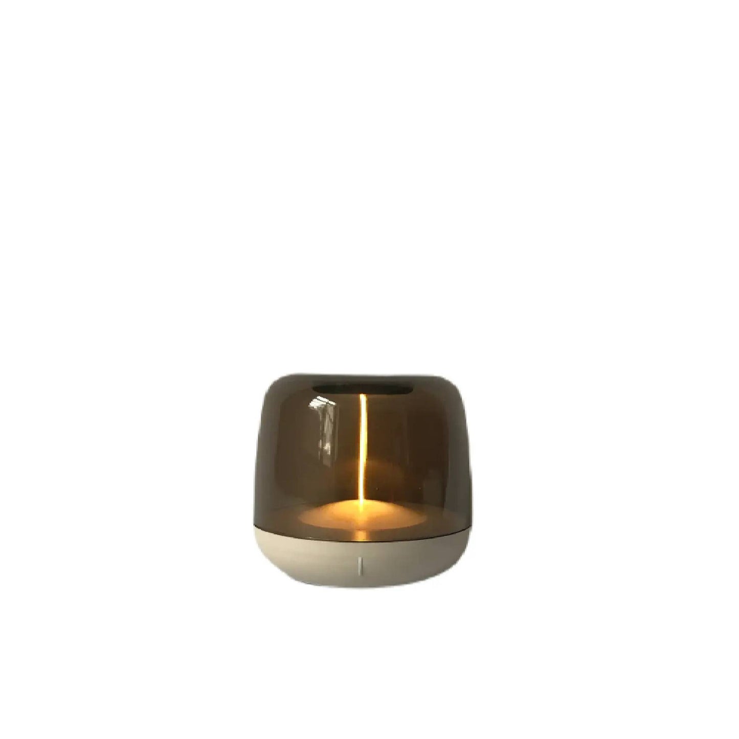Rhone Beige LED Outdoor Lamp Powder Coated Low