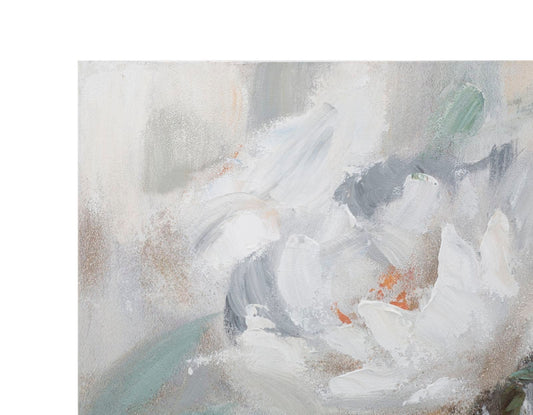 Mauro Ferretti HANDMADE WALL PAINTING CREM FLOWER CM
80X3,7X100