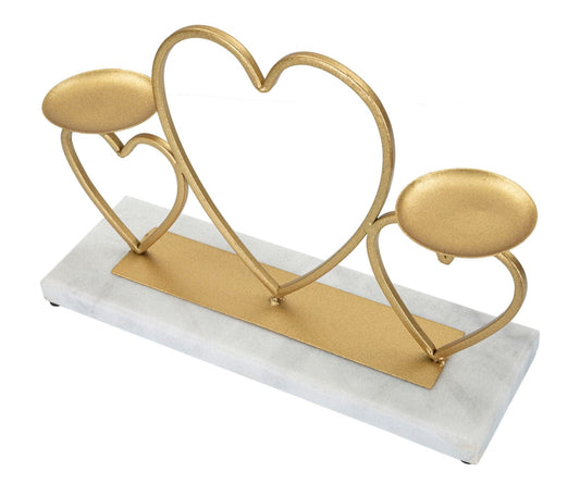 Mauro Ferretti HEARTS CANDLE HOLDER CM CM 30X9X20