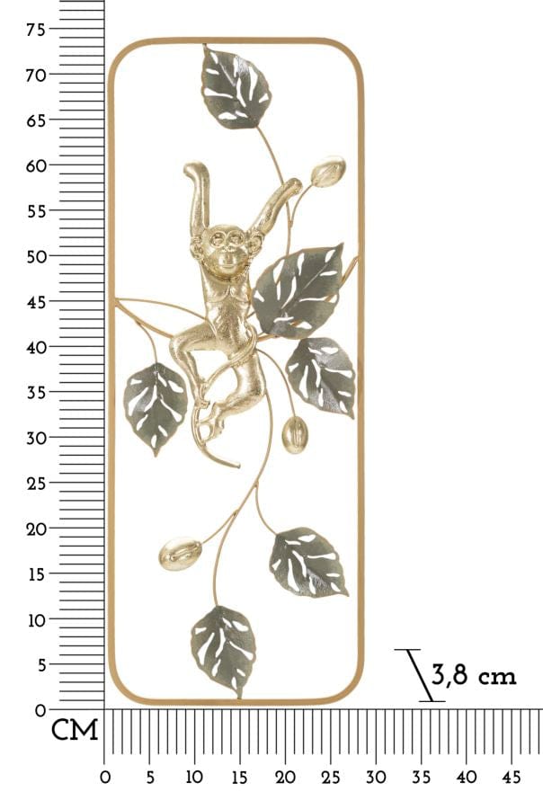 Mauro Ferretti IRON WALL PANEL MONKEY CM 28,6X3,8X74,3