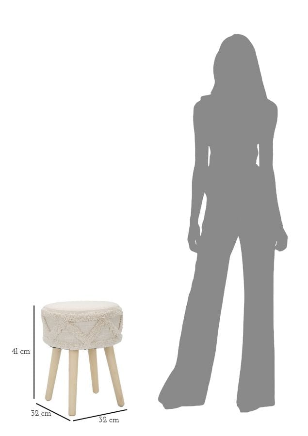 Mauro Ferretti STOOL DAMASCO TALL CM Ø 32X41