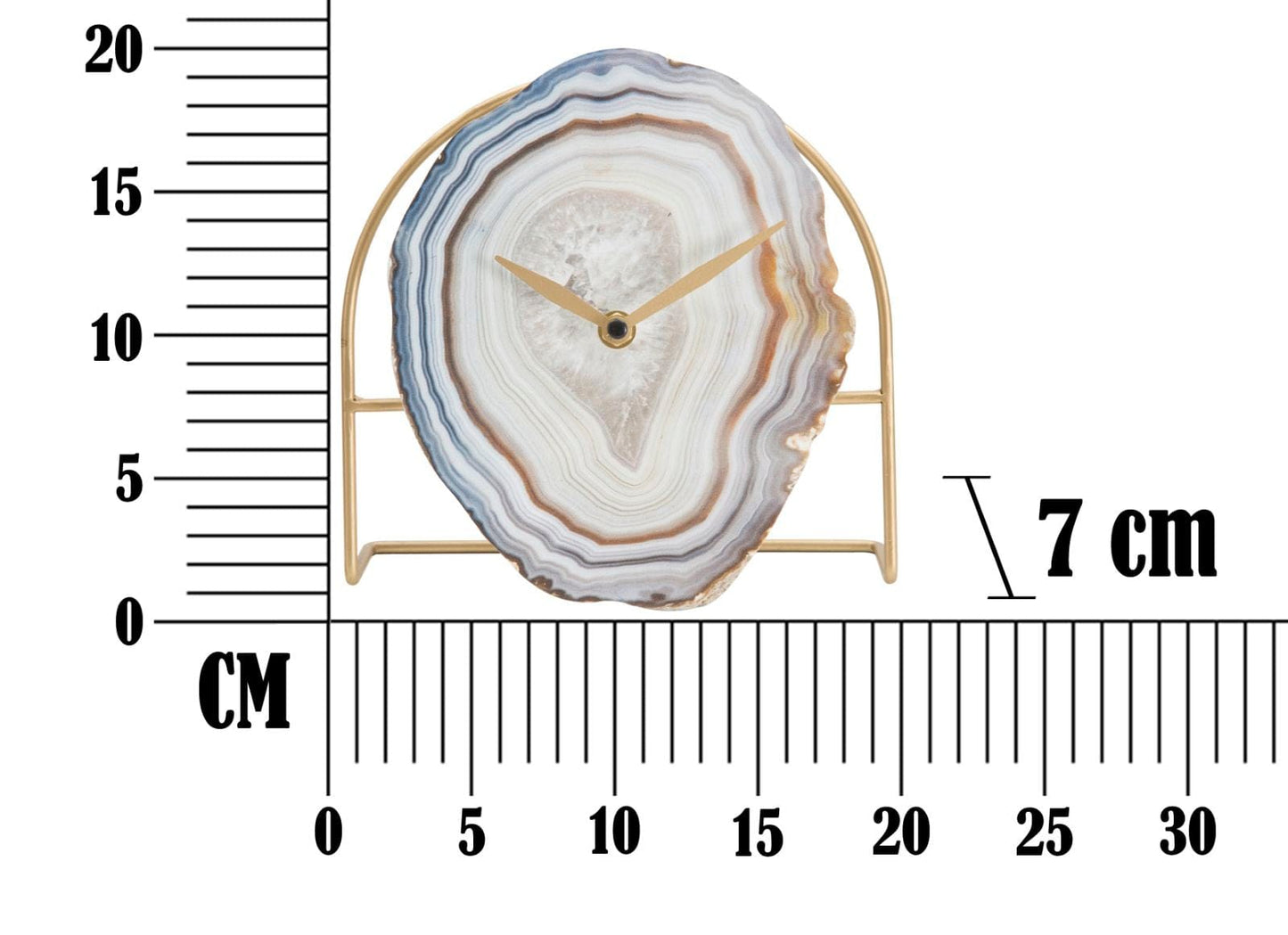 Mauro Ferretti TABLE CLOCK TWIN -A-
CM 20X7X19,5