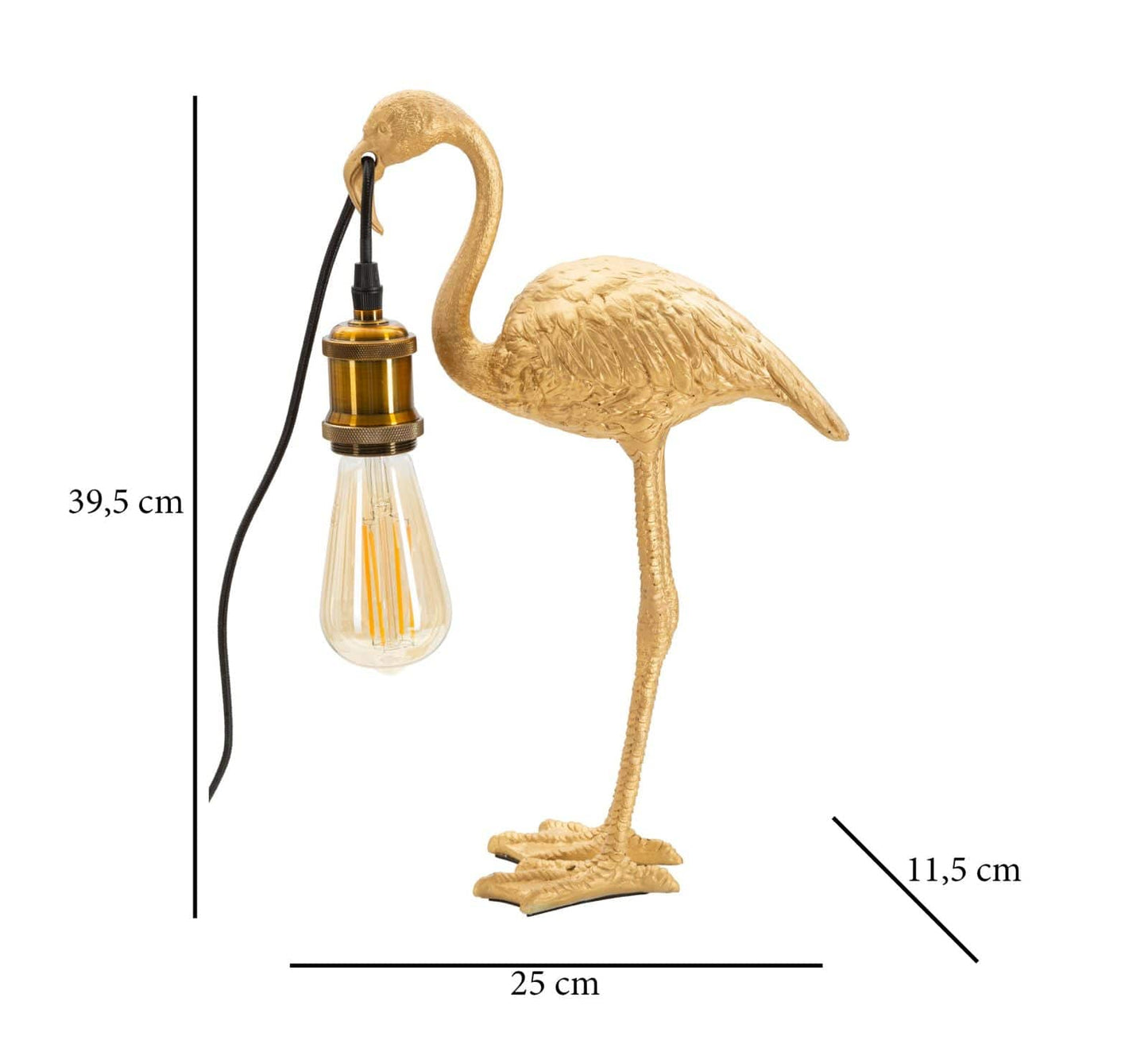 Mauro Ferretti TABLE LAMP FLAMINGO CM 13X11,5X39,5