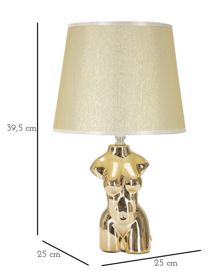 Mauro Ferretti TABLE LAMP GLAM WOMAN CM Ø 25X39,5