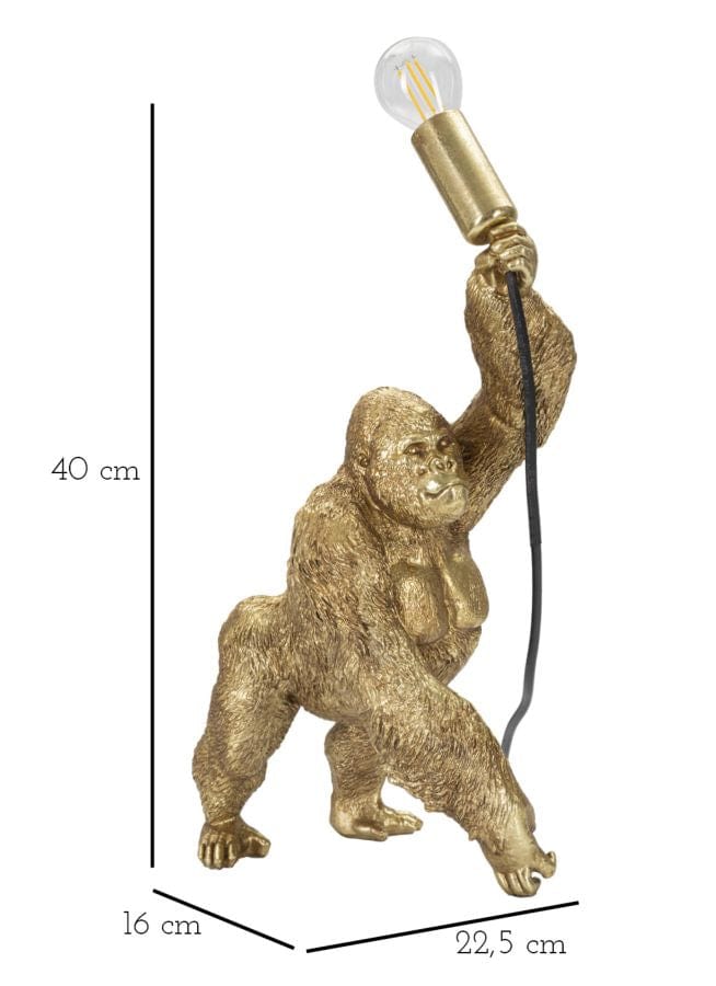Mauro Ferretti TABLE LAMP GORILLA CM 22,5X16X40