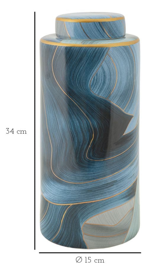 Mauro Ferretti VASE ELEGANT CM Ø 15X34