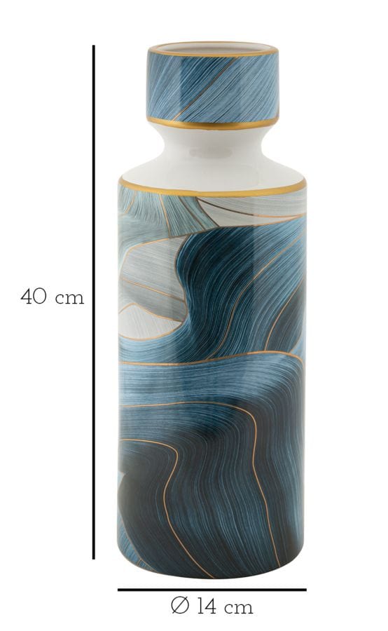 Mauro Ferretti VASE ELEGANT TALL CM Ø 14X40
