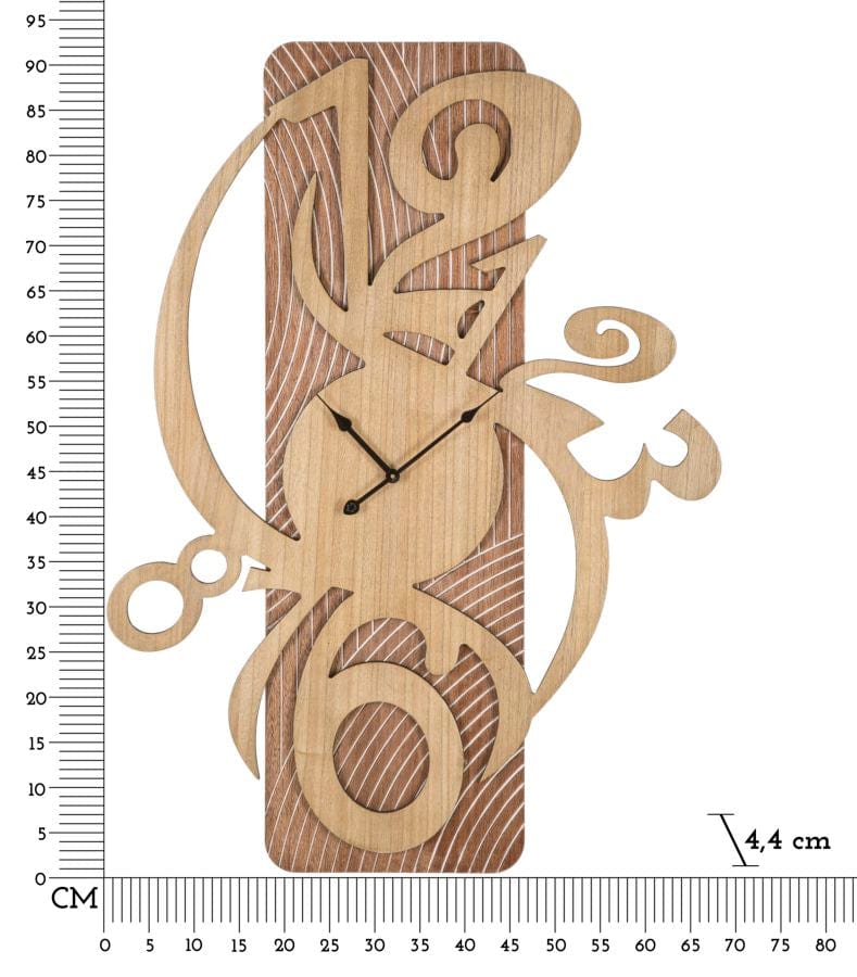 Mauro Ferretti WALL CLOCK WOLLY CM 70X4,4X93