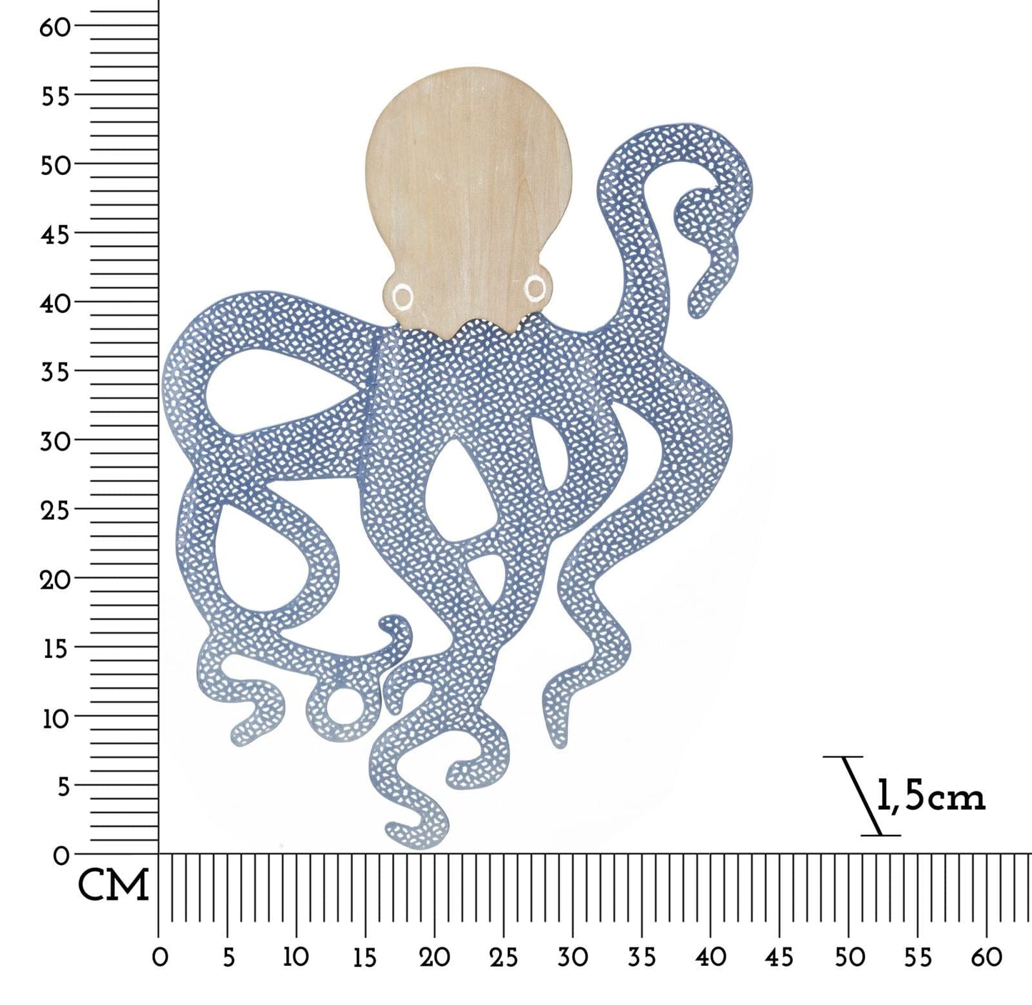 Mauro Ferretti WALL PANEL OCTOPUS CM 41X1.5X57