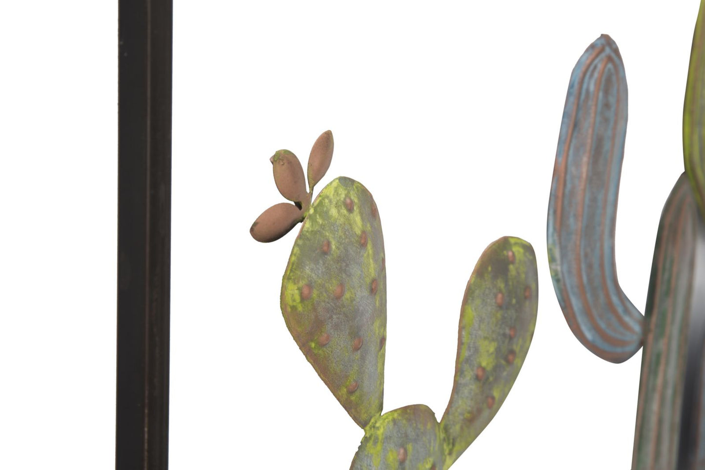 Wanddecoratie Cactus-Frame Industrial 50x50x1.3 cm
