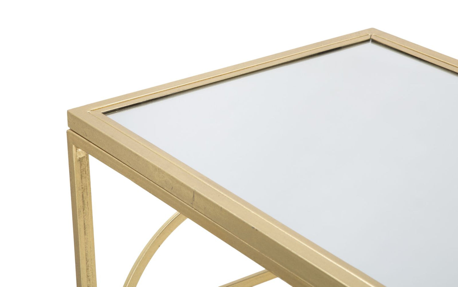 Consoletafel Marie Goud/Zwart 81x120x41 cm