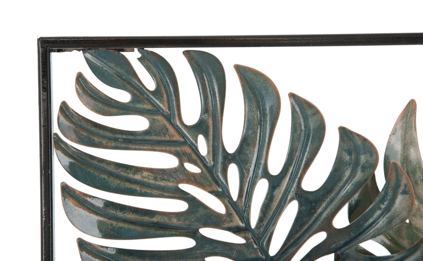 Wanddecoratie Met Bladmotief - Glam 88.5x30.5x3 cm