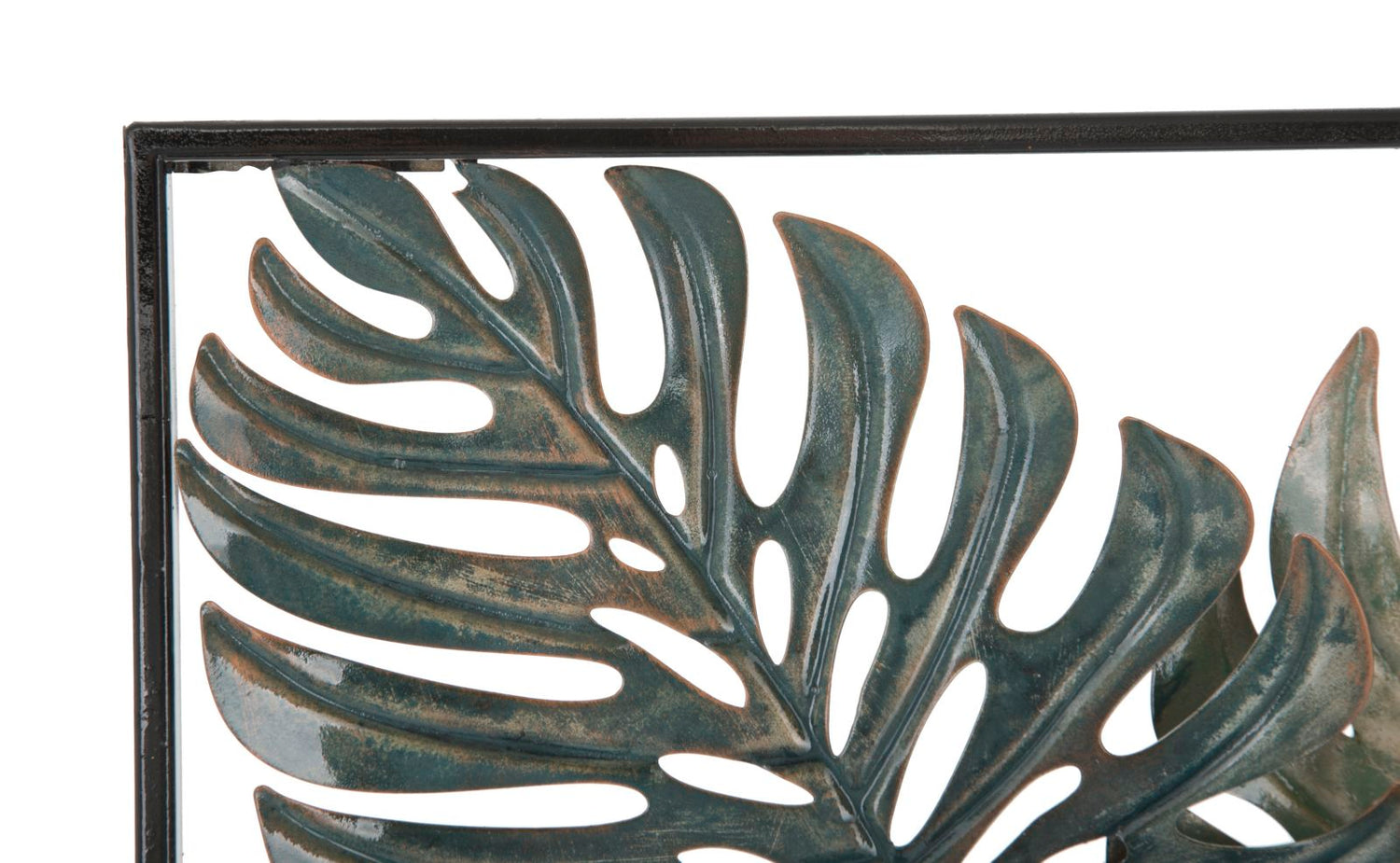Wanddecoratie Met Bladmotief - Glam 88.5x30.5x3 cm