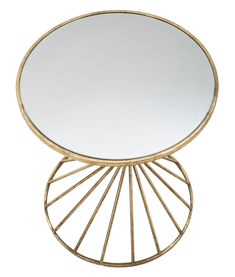 Ronde Bijzettafel Hypnos Goud 50x42x42 cm