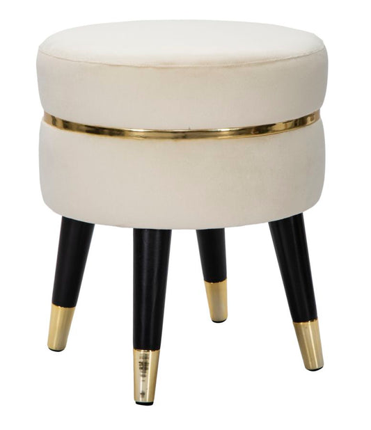 Kruk Paris Crema/Gold 40.5x35x35 cm