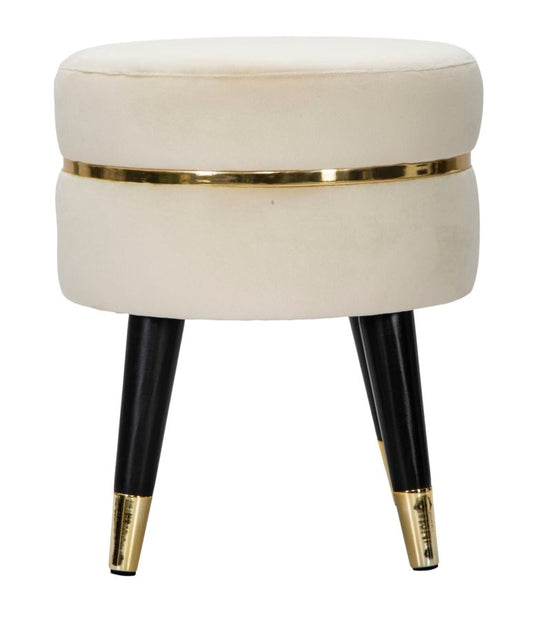 Kruk Paris Crema/Gold 40.5x35x35 cm