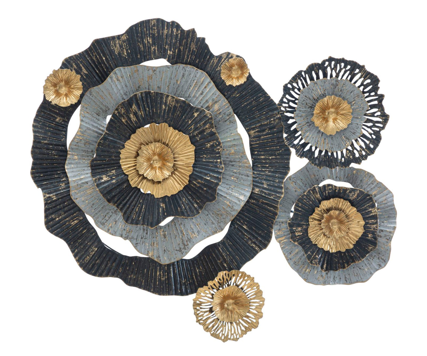 Ijzeren Wandpaneel Otos Glam 80x100x8 cm