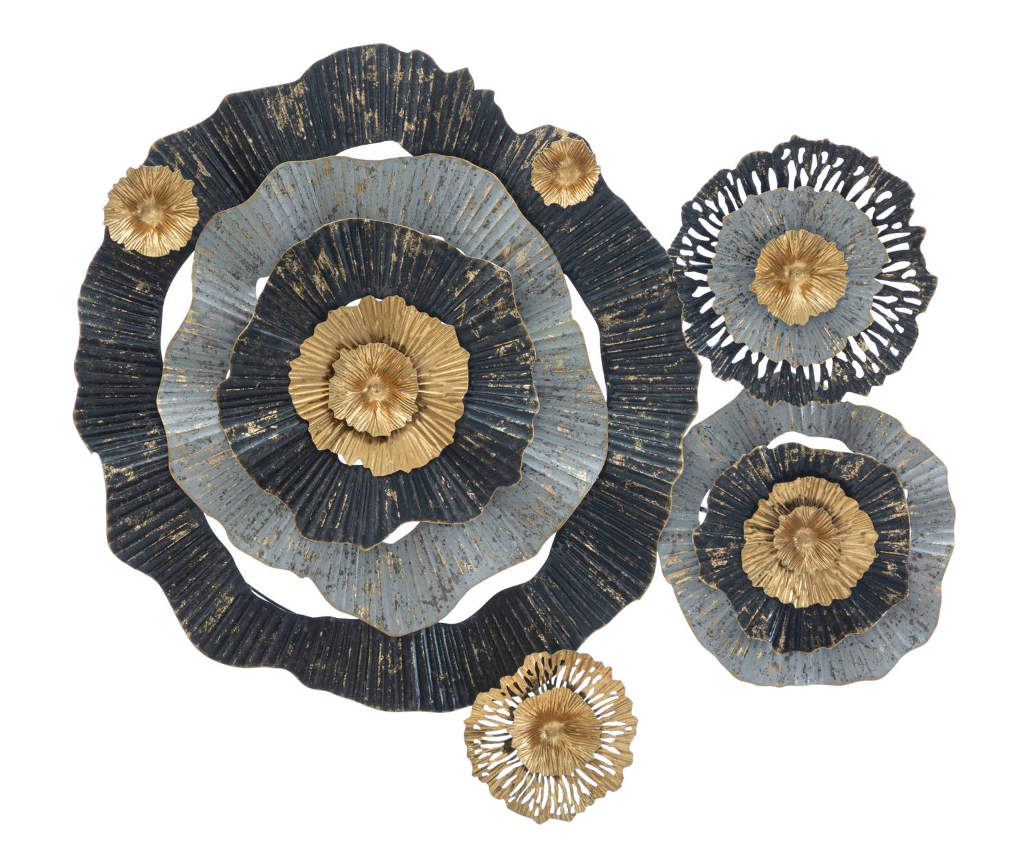 Ijzeren Wandpaneel Otos Glam 80x100x8 cm