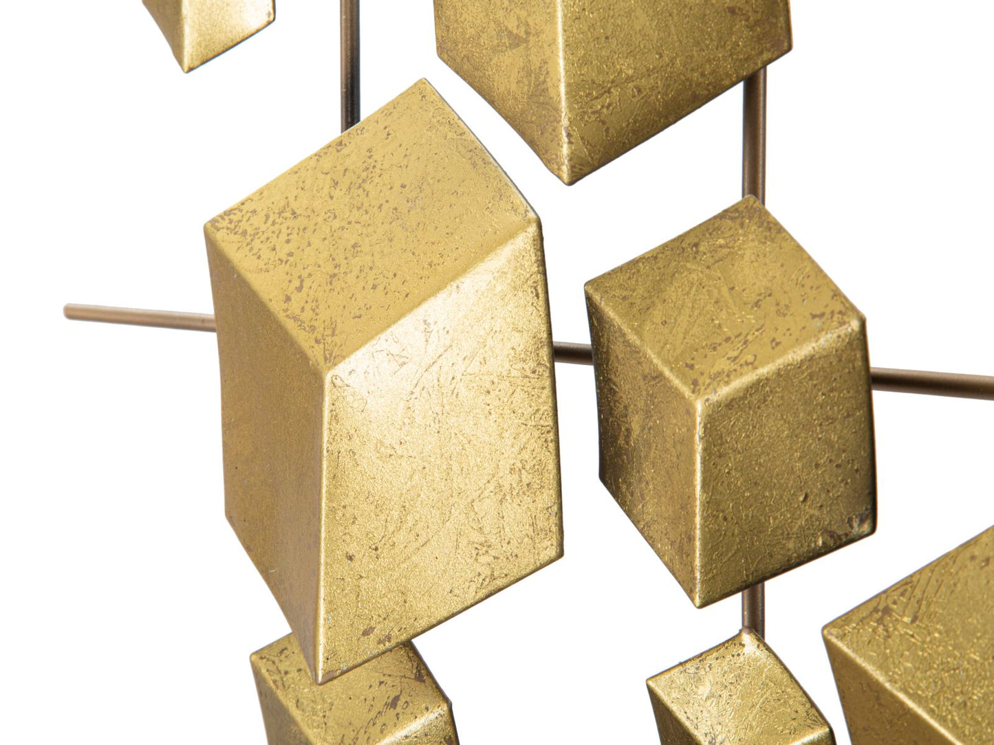 Wandpaneel Ijzer Abstract Glam 50x90.5x3.5 cm